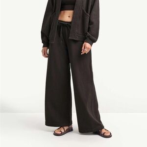 Vitamin A • Dawn Wide Leg Pant - Deep Earth Dawn French Terry